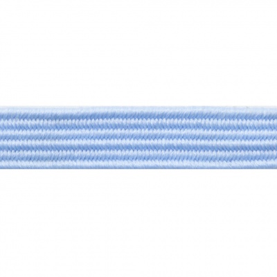 Резиновые нити с текстильным покрытием, шир. 6 мм ( упак.30 м/уп), цв.- 108-голубой - купить в Магадане. Цена: 155.22 руб.