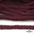 Шнур плетеный d-6 мм круглый, 70% хлопок 30% полиэстер, уп.90+/-1 м, цв.1070-бордовый - купить в Магадане. Цена: 594 руб.