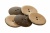 Деревянные украшения для рукоделия пуговицы "Кокос" #2 - купить в Магадане. Цена: 33.11 руб.